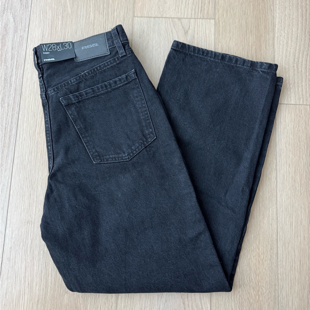 RSQ Men's Black Slim Pants